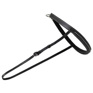 Noche estrellada Cuero negro Banda para la nariz occidental Caballos Calzones Tamaño completo Banda para la nariz ecuestre Puntos de acero inoxidable Calidad Premium - Product Image 6