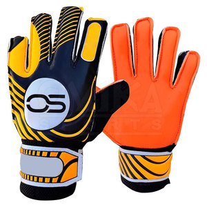 Gants de gardien de but en cuir de qualité professionnelle personnalisés OEM Respirant à séchage rapide Dragonne réglable Sports unisexes - Product Image 1