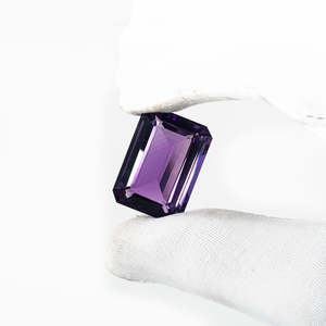 AAA Grade Natural Brazil Amethyst Octagon 51.65cts Calibrated Trillion Marquise Square Rectangle Oval <b>Triangle</b> <b>Cushion</b> Heart - Product Image 2