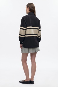 Stylish Women's <b>Sweatshirt</b> with Drop Shoulder Pullover for Autumn Custom Logo & Different Styles <b>zip</b> up <b>sweatshirts</b> custom logo - Product Image 5