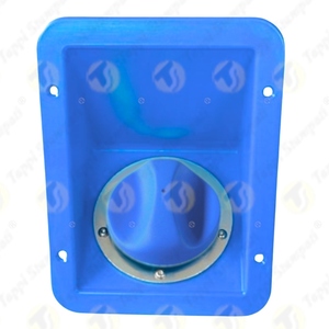 Boîtier de remplissage de carburant bleu pour groupe électrogène, avec niche pour réservoir et support de carburant |   Vente en gros industrielle |   Code HS 85030091 - Product Image 1