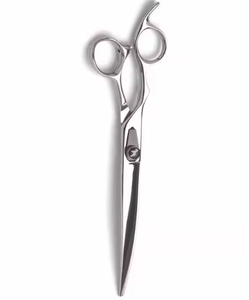 Tijeras de peluquería de alta calidad de 7 "con tornillo ajustable y silenciador Tijera de peluquero profesional - Product Image 6