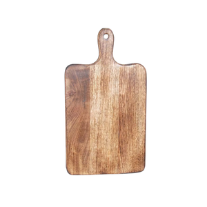 Tablero de madera con forma Rectangular para cortar verduras y carne, para cocina, con Mango, precio bajo - Product Image 1