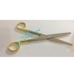 Ciseaux chirurgicales droits et rigides, de haute qualité en acier inoxydable, plastique - Product Image 3