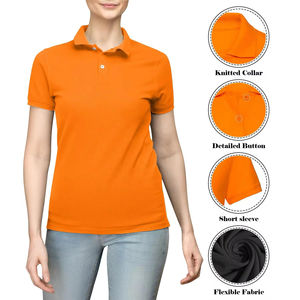 Polos personalizados para hombre y mujer de la mejor calidad, ropa informal deportiva de punto de algodón, ropa de calle, estampado de moda de longitud corta - Product Image 2