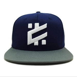 Concevez Votre Propre Broderie Logo Plat Bord Structuré 6 Panneau Personnalisé Haute Qualité Coton Snapback Chapeaux Meilleure Usine Vietnam - Product Image 1