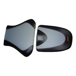 Kit de housse de selle de moto Aprilia Tuono 1000 personnalisé - Cuir et carbone - Product Image 1