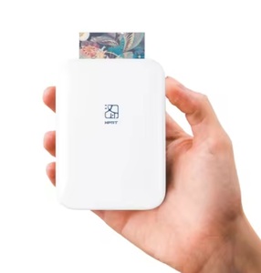 เครื่องพิมพ์สี HPRT MT53 แบบพกพาขนาดเล็ก DIY แบตเตอรี่ 800mAh สำหรับสมาร์ทโฟน เครื่องพิมพ์ภาพถ่ายแบบ Dye Sublimation - Product Image 1