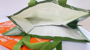 Bolsas no tejidas duraderas al por mayor personalizadas con su logotipo, diseño de dibujos animados grande y simple, perfecto para ir de compras en supermercados - Product Image 3