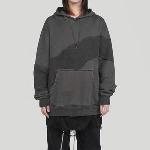 Sudaderas con capucha de lavado ácido de peso pesado para hombre personalizadas, sudaderas en blanco vintage de talla grande 460GSM 500GSM para adultos para invierno - Product Image 5