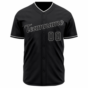 Maillot de baseball personnalisé en polyester, vêtements de sport, broderie, impression par transfert thermique, respirant, séchage rapide, grandes tailles - Product Image 5