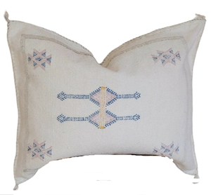 Vente en gros Cactus marocain soie fait à la main housses de coussin décoratives maison Cactus soie coton coussins Kelim - Product Image 6