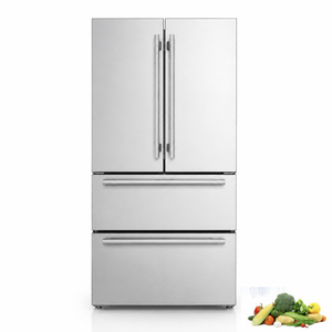 Refrigerador Premium de Gran Capacidad 525L 558L 740L Sin Escarcha, Puerta Francesa, Control Electrónico, Refrigerador <span class=keywords><strong>Inteligente</strong></span> para Hogar y Hotel - Product Image 3