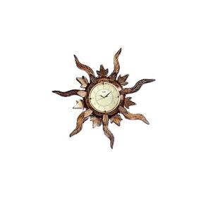 Reloj de pared de madera hecho a mano de estilo antiguo elegante moderno, pantalla de aguja silenciosa de una sola cara, reloj colgante para decoración del hogar - Product Image 3