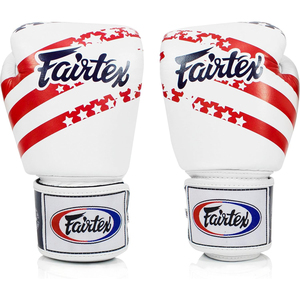 Guantes de Boxeo de Cuero Vacuno Fairtex de Alta Calidad con Logotipo Personalizado, Guantes Profesionales de MMA para Sparring con Características de Golpeo - Product Image 3