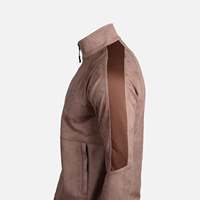 Veste décontractée LI/BR pour homme, coupe-vent légère toutes saisons, fermeture éclair, tissu polyester, motif imprimé, randonnée, toutes tailles