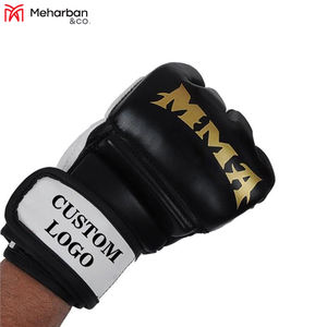 ถุงมือ MMA หนังสำหรับฝึกชกมวยถุงมือ MMA 100% ออกแบบได้ตามที่ต้องการ - Product Image 6