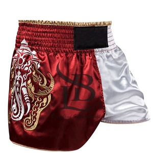 กางเกงขาสั้น100% สำหรับต่อยมวยกางเกงมวยขาสั้นผลิตจากโพลีเอสเตอร์ - Product Image 1