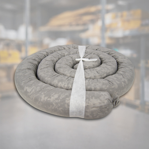 Universal Eco-Friendly Absorbent Small Boom 1500mm Spill <b>Sock</b> Oil Chemical <b>Water</b> SABER Brand 100% Polypropylene SU1500-SB Bales - Product Image 1