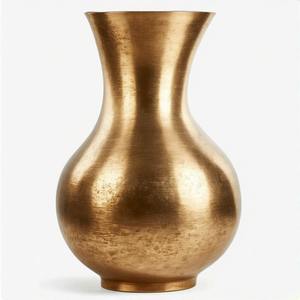 NobleVibe Designer <b>Vase</b> Opulent Grace <b>Tall</b> Bronze Finish Designer Metal <b>Vase</b> Exquisite Handcrafted Accent for Home Decor - Product Image 5