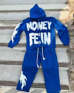 Bespoke เสื้อฮู้ดผ้าฝรั่งเศสโอเวอร์ไซส์ผ้าปักลายโลโก้ปักลายซิปไซส์ใหญ่พิเศษ - Product Image 4