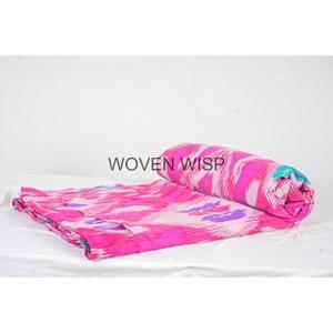 Beau tissu de voile fait à la main indien main bloc impression coton vêtements matériaux par cour pour sacs de style africain - Product Image 2