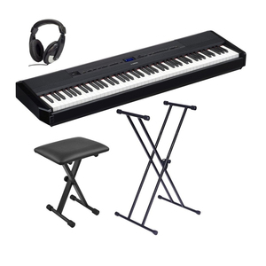 Piano digital Yamaha P-525 de 88 teclas, adecuado para principiantes, profesionales y mercados de exportación globales. - Product Image 1