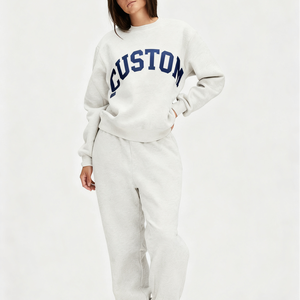 Sudadera de Cuello Alto de Forro Polar para Mujer, Marca Personalizada, Invierno 2025, Tejido Ecológico de Secado Rápido, Bordado Frontal - Product Image 2