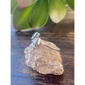 Rose Gold Plated <b>Sterling</b> <b>Silver</b> Dragonfly <b>Ring</b> with Onyx & Opal-<b>Adjustable</b> Romantic Gift for Women - Product Image 3