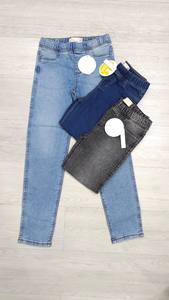 Best Quality Girl's Straight <b>Jeggings</b> Genuine Branded Cotton <b>Stretch</b> Denim Washed Summer Casual Fit Genuine Labels Bangladesh - Product Image 3