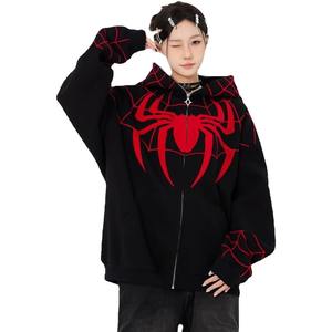 Latest Custom Puff Print Full Face <b>Zipper</b> <b>Hoodie</b> for <b>Men</b> Casual Oversized 3D Pattern Fleece for Winter Season Size 6XL Stock - Product Image 1