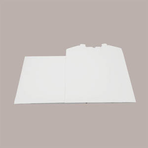 Papel de Fibra Blanco para Asas de Cajas, Cartón Marfil Personalizable para Snacks, Capacidad 750gr/1kg, 335x235x250 mm, 10 Unidades, Autoadhesivo - Product Image 2