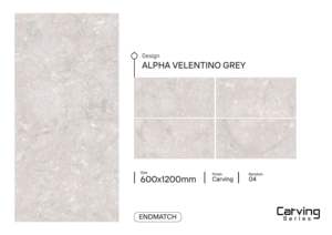 Baldosas de porcelana tallada de 600x1200 para villas de lujo, casas, hoteles, oficinas, aeropuertos, centros comerciales, suelos interiores mate resistentes - Product Image 2