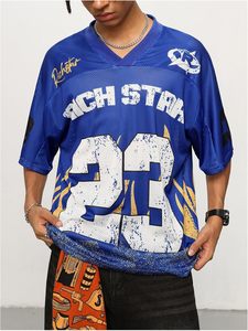 เสื้อเจอร์ซีย์ฟุตบอลอเมริกัน2025ใหม่เสื้อเจอร์ซีย์ฝึกซ้อมเสื้อเจอร์ซีย์ตาข่ายออกแบบได้ตามต้องการ - Product Image 5