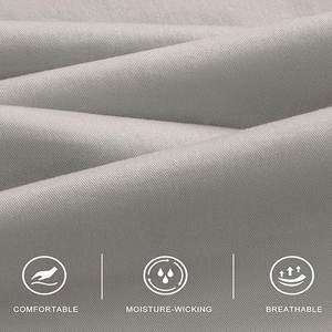 Pantalones de chándal informales transpirables de secado rápido con cordón de nailon para hombre, pantalones cargo holgados de algodón 100% ligeros con cintura con logotipo de bolsillo - Product Image 5