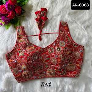 Colección de Sari de seda India para fabricación y precio al por mayor Blusa de trabajo pesado de uso tradicional indio y Lehenga Choli - Product Image 4