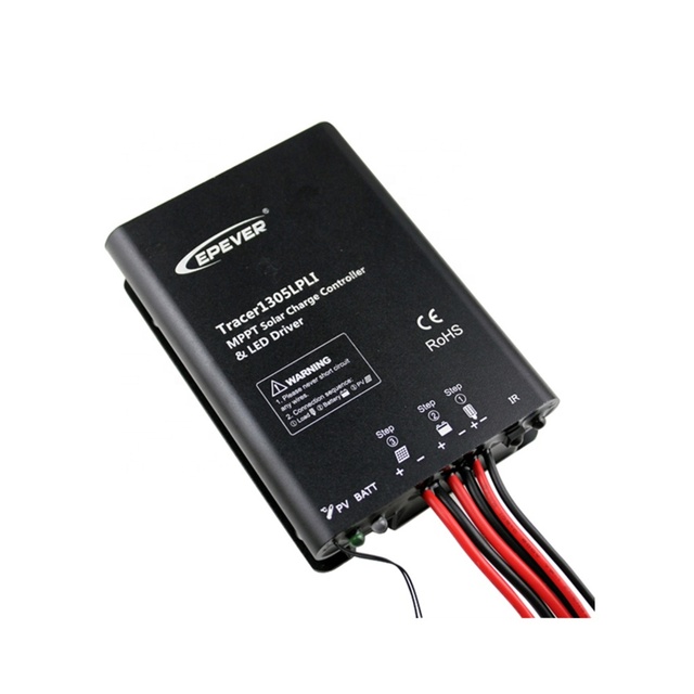 Classic EPever Tracer 1305LPLI Waterproof MPPT Solar Controller 10A 15V 20V 12V/24V for Solar LED Street Light