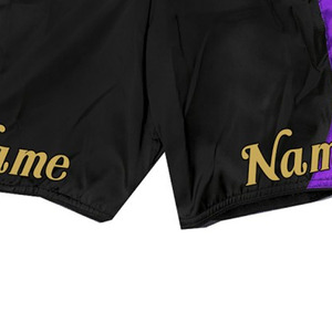 Pantalones Cortos de MMA Sublimados Personalizados OEM para Hombre, de Secado Rápido, Transpirables, Ecológicos, Impermeables, de Poliéster/Algodón, Cintura Media con Cordón Ajustable - Product Image 5