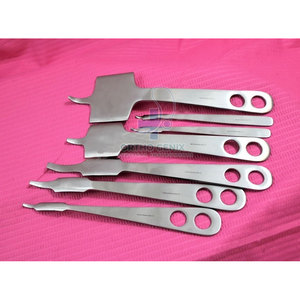 Ensemble de leviers orthopédiques en acier inoxydable, instruments chirurgicaux de qualité médicale, outils manuels certifiés CE, usage hospitalier - Product Image 6