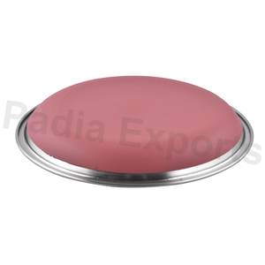 Assiette de camping ronde en acier inoxydable de luxe - Design écologique - Product Image 2