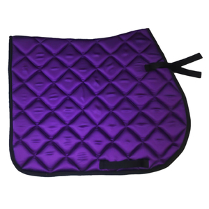 Premium SoftTouch English Saddle Pad acolchado y transpirable con forro de tela fácil de limpiar para todos los estilos de conducción - Product Image 2
