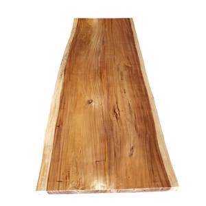 Mesa de Comedor de Diseño Moderno en Madera Sólida de Suar para Uso Interior y Exterior, Muebles para el Hogar de Alta Calidad, Color Natural - Product Image 2