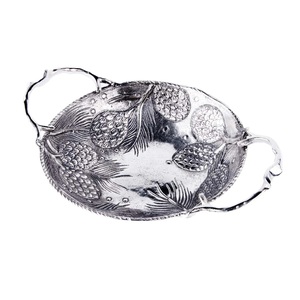 Bol à fruits en aluminium de belle conception d'éléphant Vaisselle de qualité supérieure Bol à fruits en métal Bol à collation en métal décoratif pour restaurant - Product Image 4