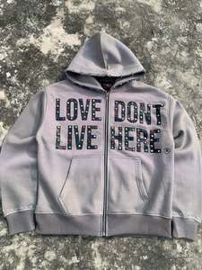 เสื้อฮู้ดผ้าฝ้าย100% ปักลายปักลายกรดซักได้ปรับแต่งได้ตามต้องการ - Product Image 6