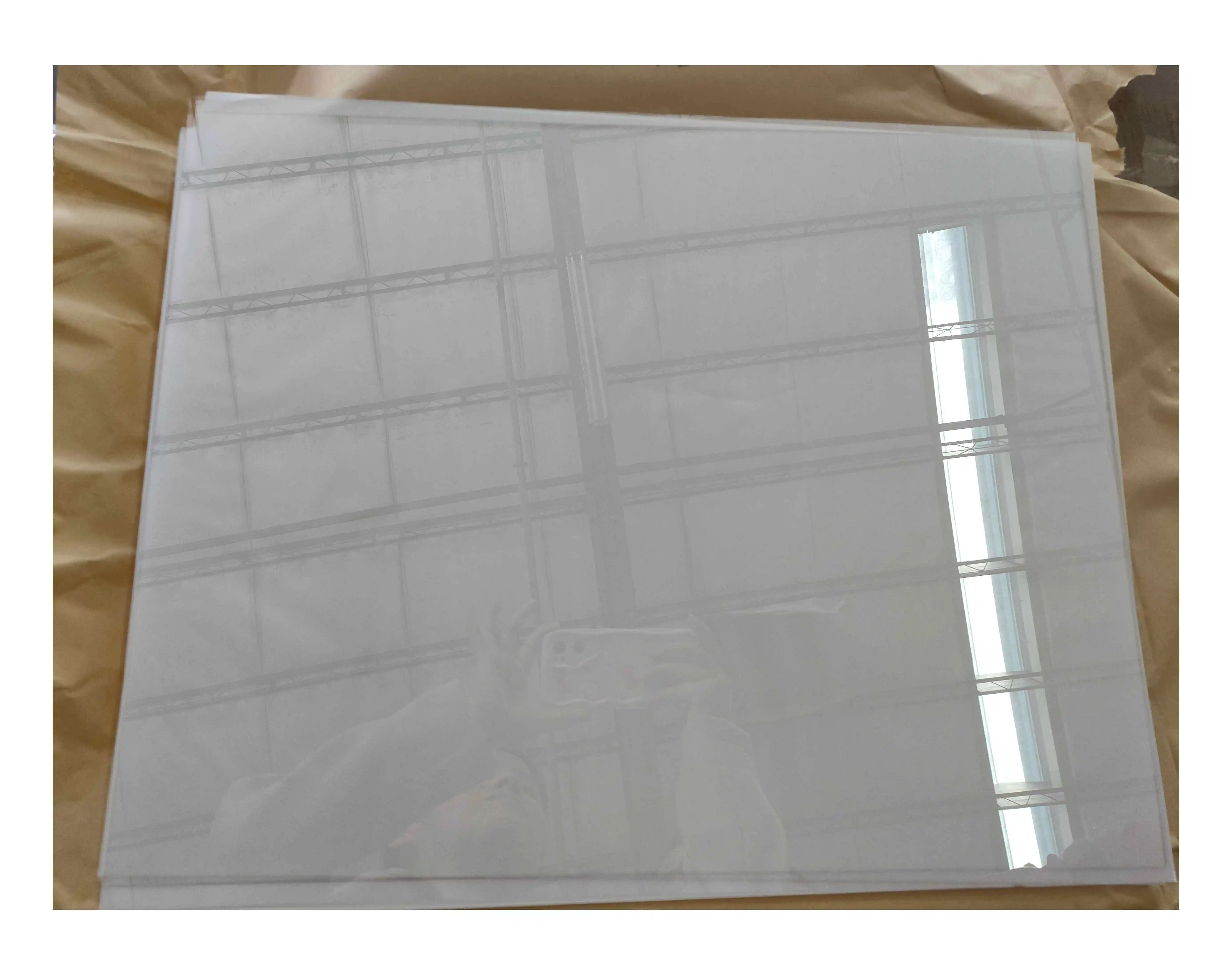 Panel táctil de 0,4mm al por mayor ITO precios de vidrio inteligente