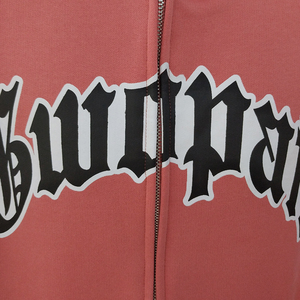 Custom Full Face Zipper Tracksuit Printing Hoodie And <b>Sweatpants</b> <b>Sets</b> Oversized Sports Jogger <b>Set</b> For Men - Product Image 6