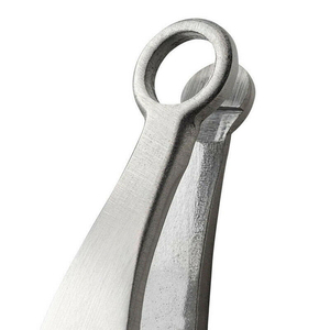 Ensemble de pinces à épiler pour sourcils et poils du nez HASIBI NAQIBI en acier inoxydable - Antistatique, pointe dentelée durable, longueur 10 mm, pinces de sécurité - Product Image 2