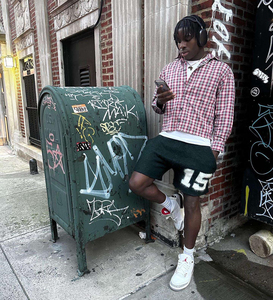 2025 Top Design Design personnalisé Logo en cours d'exécution en gros tricoté Shorts décontractés été ample grande taille hommes Mohair court - Product Image 2