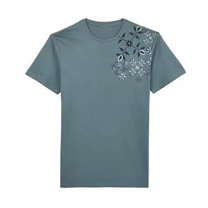 Camiseta de Hombre de Primera Calidad, Lisa, 100% Algodón, Ecológica, de Secado Rápido, 200g, Cuello Redondo, Unisex, Corte Regular - Product Image 3