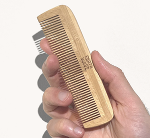 หวีไม้ทำด้วยมือป้องกันไฟฟ้าสถิตย์สำหรับจัดแต่งทรงผมหยิกหนวดเคราเปียกหรือแห้ง - Product Image 4